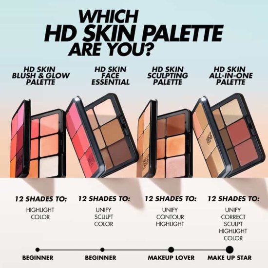 HD Skin Blush and Glow Palette
